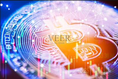 A visual representation of Bitcoin transactions being processed.